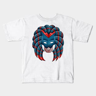 SUPER HERO LEOMAN (HEAD) Kids T-Shirt